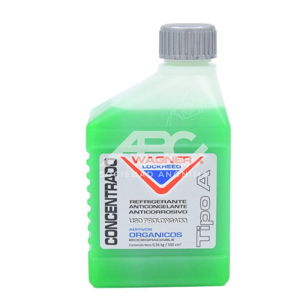 LÍQUIDO REFRIGERANTE - REF VERDE.ORGANICO 500CCX1 WAGNER WL130730X1
