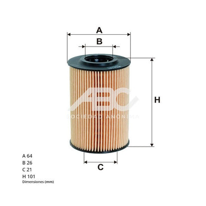 FILTRO DE ACEITE VOLKSWAGEN AMAROK 2.0TDI PASSAT 2.0TDI TIGUAN I 2.0TDI / AUDI A4 2.0TDI AUDI WIX WL7476
