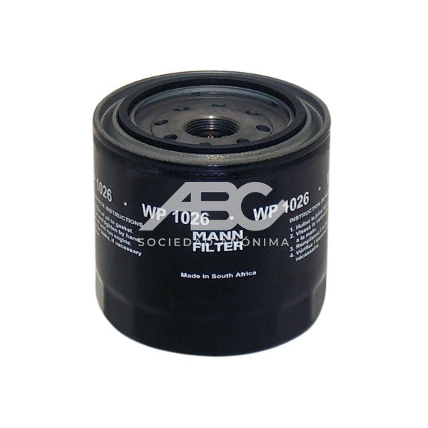 FILTRO DE ACEITE TOYOTA - F. ACEI TOYOTA AVISIS 2.0.0 TD MANN WP 1026