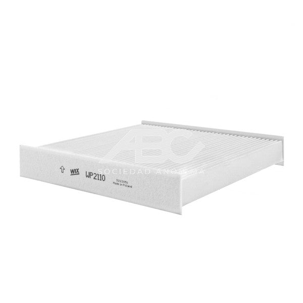 FILTRO DE HABITACULO NISSAN KICKS 1.6 16V 2016> RENAULT CAPTUR 2.0 F4R 2018> DUSTER 1.3 TCE WIX WP2110