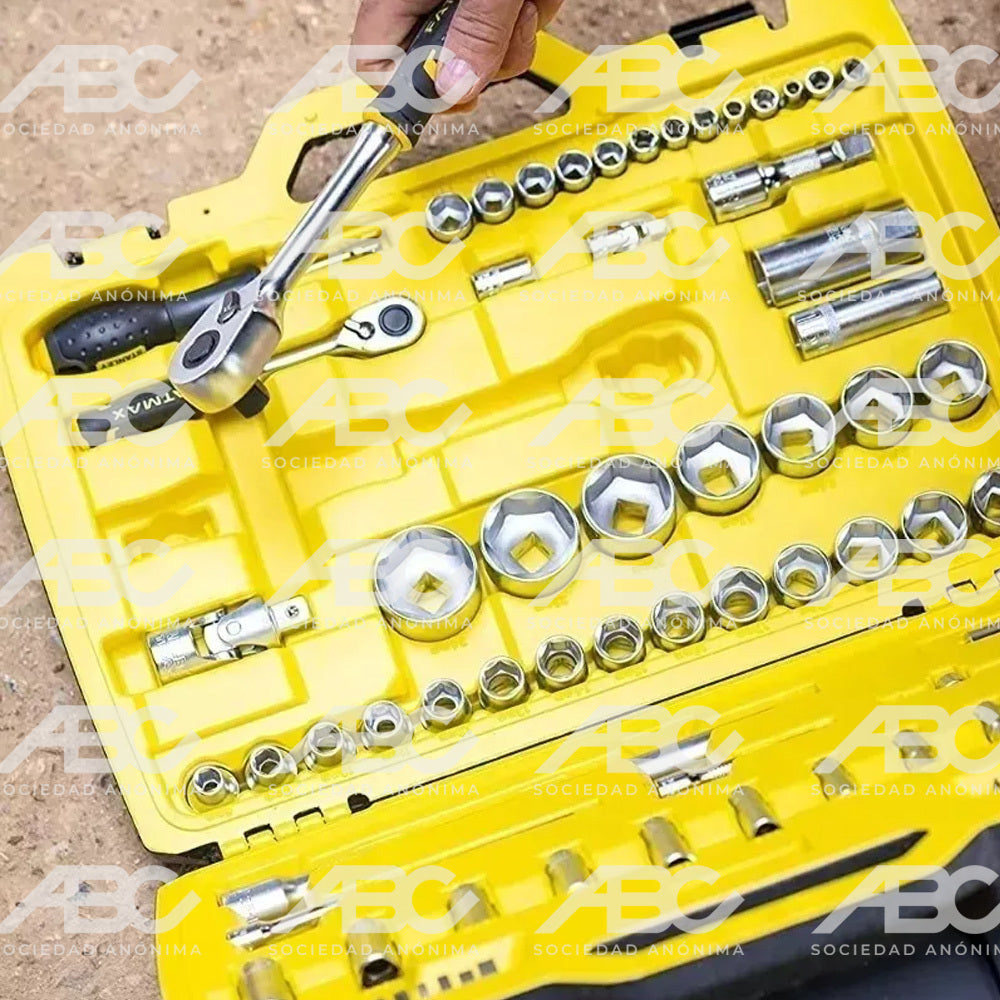 SET MULTIHERRAMIENTAS MANUAL 50 PIEZAS STANLEY FMMT82827-1