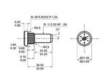 BULONES Y TUERCAS DE RUEDA FORD FALCON 62/92 BULON 1/2X36 NF_