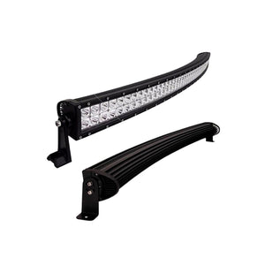 BARRA LED CURVA - 180W - 60L - FLOOD / SPOT - LUZ DE INUNDACION + LAGO ALCANCE