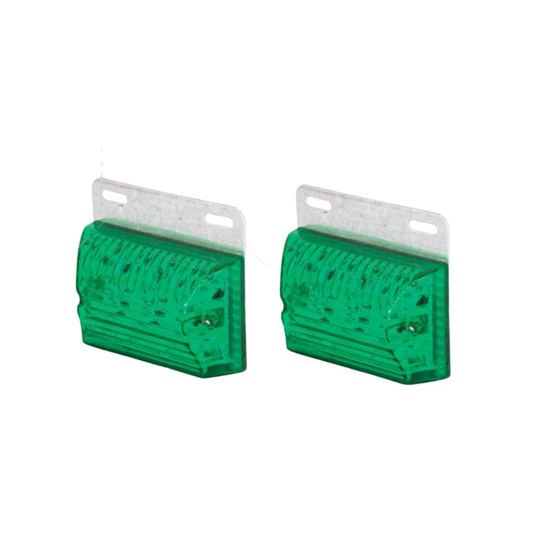 JUEGO DE FAROS LED LATERALES - 12V - VERDE