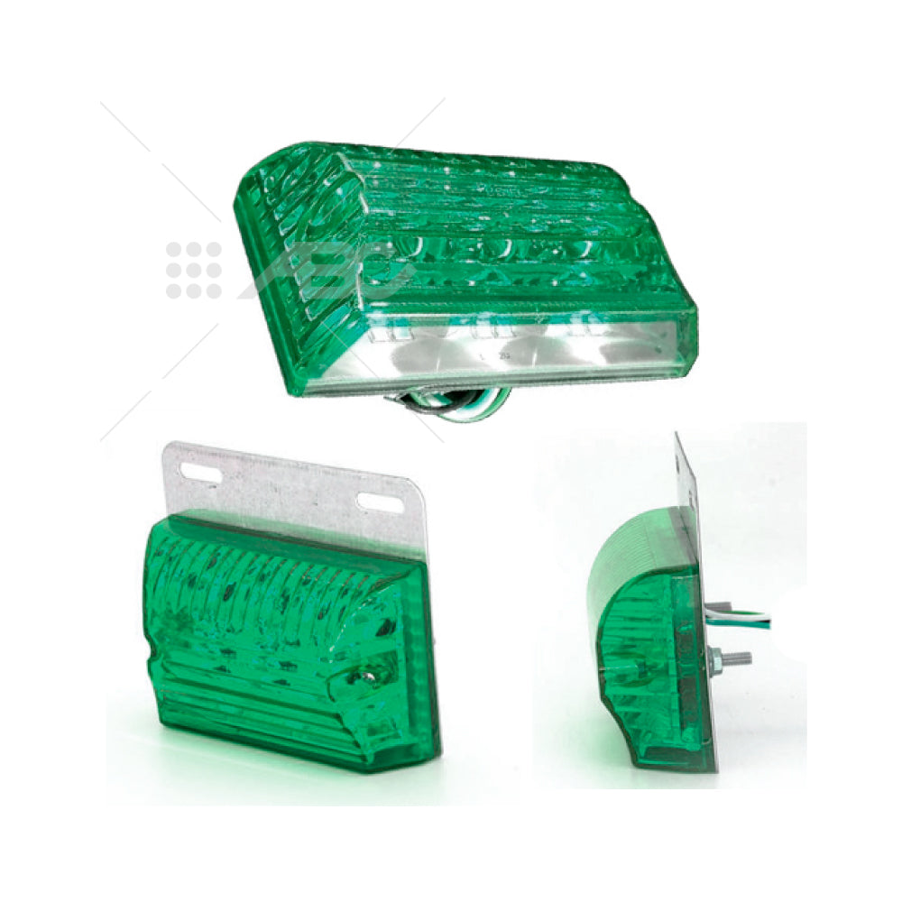 JUEGO DE FAROS LED LATERALES - 24V - VERDE