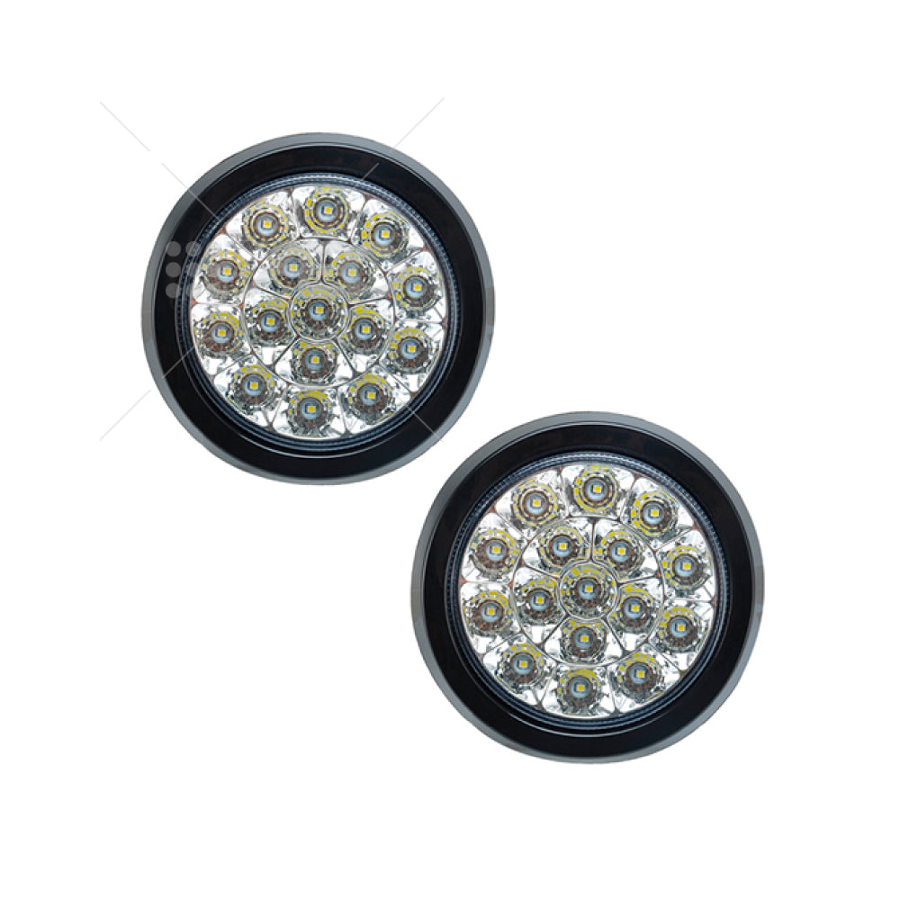 JUEGO DE FAROS LED TRASEROS - 12V - BLANCO