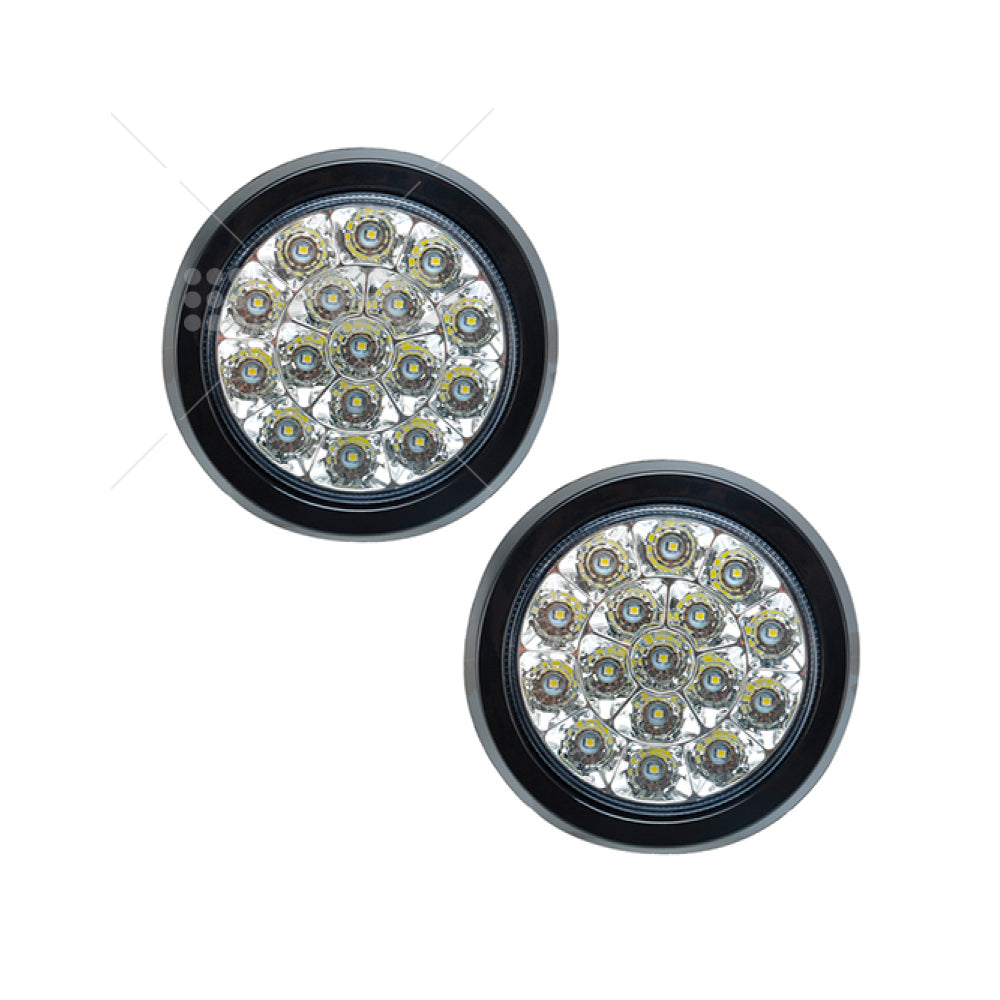 JUEGO DE FAROS LED TRASEROS - 24V - BLANCO