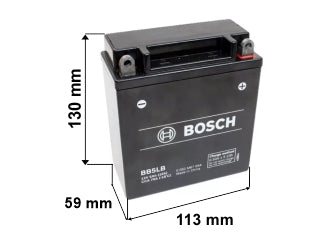 BOSCH Batería Moto BB5LB (12N5-3B / YB5LB) - 12V - 5Ah - 70 CCA