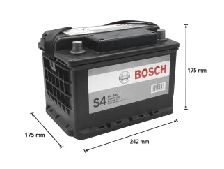 BOSCH Batería S4X 50D - 50Ah - 12V - 400 CCA - Borne Derecho - AUTOS Y CAMIONETAS