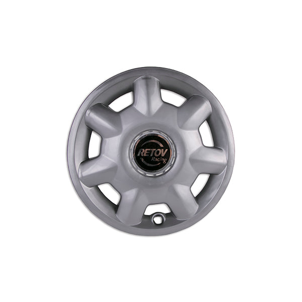 TAZA RETOV 14" (TW0622) CON AGUJERO CON ESCUDO NEGRO SIN LOGO - VOLKSWAGEN GOLF MK3 / VOLKSWAGEN POLO CLASSIC G1