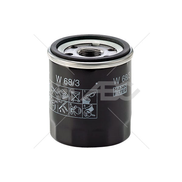 FILTRO DE ACEITE JOHN DEERE DAIHATSU SUZUKI TOYOTA REEMPLAZA A W 68/80 MANN W 68/3