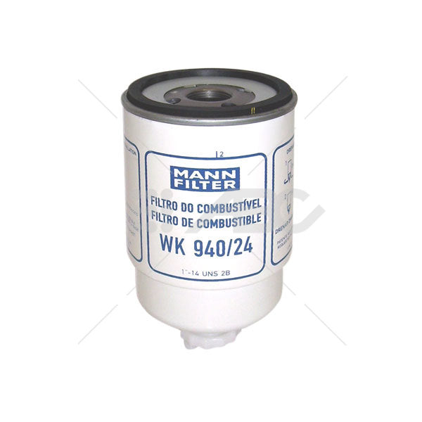 FILTRO DE COMBUSTIBLE AGCO JOHN DEERE MASSEYFERGUSON TRAKTOREN NEW HOLLAND FORD MERCEDESBENZ MANN WK 940/24