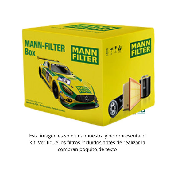 Kit x 3 CHEVROLET TRACKER 1.8 16V 2013-2018 MANN FILTER