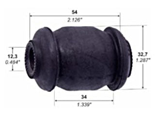 BUJES DE SUSPENSION LIVIANOS HYUNDAI I30/I20/ACCENT/ELANTRA / KIA PICANTO/RIO/SOUL  BUJE PARRILLA BRAZO DELANTERA CHICO_