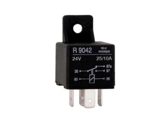 RELE RELAYS UNIVERSAL RELE MINI INVERSOR SIMPLE 24 V - 25/10 A - 5 CONTACTOS - TRABA PUERTAS-ALZA CRISTALES-AA_