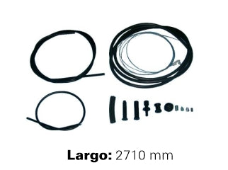 CABLES DE ACELERADOR LIVIANOS PEUGEOT 206/307/807 / CITROEN XSARA PICASSO/XANTIA KIT PARA ARMAR - LARGO 2710 MM - FREMEC 3336_