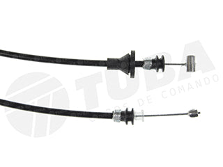 CABLES APERTURA CAPOT LIVIANOS FORD ESCORT/ORION 86/93 SIN MANIJA - CON GUARDAPOLVO - LARGO 2020 MM_