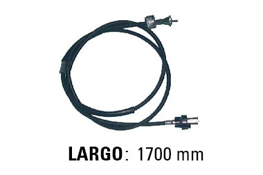 CABLES VELOCIMETRO LIVIANOS FORD F100 72/87/F350 ../91/F4000 82/91 TUERCA 7/8 Y ACOPLE ORIGINAL - LARGO 1700 MM - FREMEC 1215_