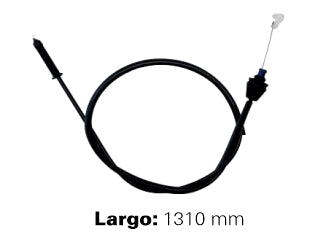 CABLES DE ACELERADOR LIVIANOS RENAULT MEGANE 1.6 16V K4M/SCENIC 1.6 16V K4M-2.0 16V F4R LARGO 1310 MM_