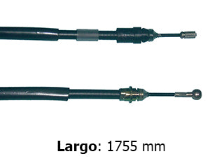 CABLES FRENO DE MANO LIVIANOS RENAULT MASTER CHASIS LARGO 2.5 D-2.8 TDI 97/.. FRENO TRASERO DERECHO/IZQUIERDO A DISCO - L: 1755MM