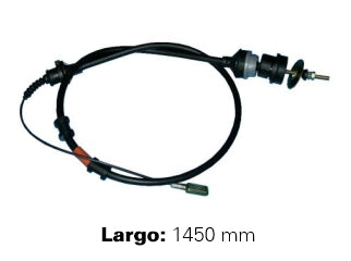 CABLES DE EMBRAGUE LIVIANOS PEUGEOT BOXER / CITROEN JUMPER / FIAT DUCATO 2.5 D-2.5 TD-2.8 8V TD 94/02 CAJA BZ10/14-LARGO 1450MM