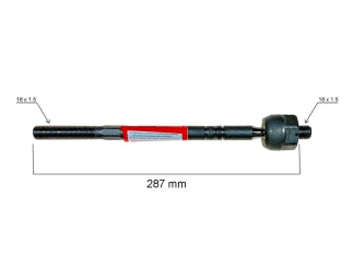 AXIALES/PRECAP CREMALLERAS VOLKSWAGEN AMAROK 10/../TOUAREG 04/.. DIR. HIDRAULICA LARGO 287 MM ROSCA MACHO/MACHO 16X1.5_