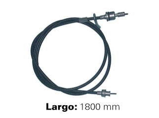 CABLES VELOCIMETRO LIVIANOS FORD FALCON 70/81 CAJA 4 VELOCIDADES - LARGO 1800 MM - CON BULBO Y TUERCA 5/8 - FREMEC 1202_