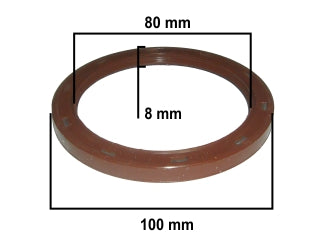 RETENES MOTOR LIVIANOS RENAULT LOGAN/SANDERO/SYMBOL/CLIO/KANGOO/MEGANE 1.4-1.6-1.5 DCI RETEN BANCADA TRASERO 80X100X8.5 MM_