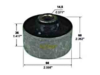 BUJES DE SUSPENSION LIVIANOS HYUNDAI TUCSON/I30 / KIA CERATO/SPORTAGE BUJE DE PARILLA DELANTERA PARTE POSTERIOR_