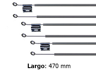 CABLES CALEFACTOR LIVIANOS RENAULT KANGOO II INCLUYE TRES CABLES - LARGO 470 MM - FREMEC 4659_