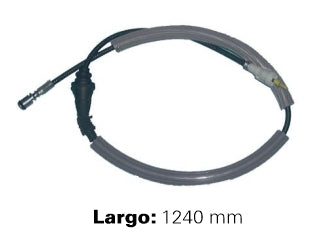 CABLES VELOCIMETRO LIVIANOS RENAULT 19 1.6 8V-1.8 8V CON GUARDAPOLVO BULBO Y ACOPLE PLASTICO - LARGO 1240 MM - FREMEC 1150_