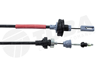 CABLES DE EMBRAGUE LIVIANOS PEUGEOT 206 2.0 16V EW10-2.0 HDI DW10 - ADAPTACION - REGULACION MANUAL - LARGO 1005 MM_
