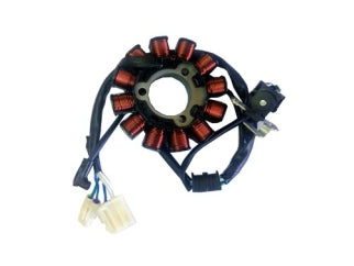 ESTATORES / BOBINAS MOTOS YAMAHA FZ CARBURADOR 160 ESTATOR 12 POLOS AISLADO DE MASA_