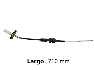 CABLES DE EMBRAGUE LIVIANOS FIAT UNO FASE II 1.4 FIRE EVO 14/../FIORINO XMF 1.4 MPI FIRE 10/.. LARGO 710 MM_