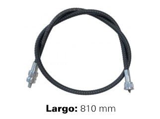 CABLES VELOCIMETRO LIVIANOS CITROEN 2CV/3CV/AMI 8/MEHARI 4X2 79/.. LARGO 810 MM - CON PALETA Y TUERCA M12 - FREMEC 1472_