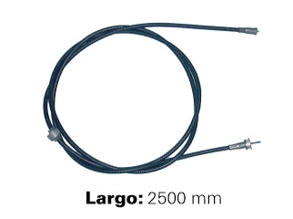 CABLES VELOCIMETRO LIVIANOS FIAT 600 LARGO 2500 MM - ROSCAS M16-M18 - FREMEC 1001_