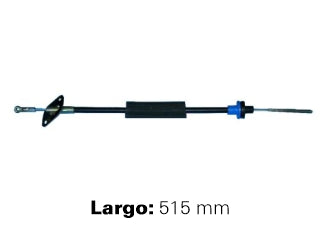CABLES DE EMBRAGUE LIVIANOS FIAT SPAZIO 1.4 CABLE LARGO - REFORMA CON PIEZA DE CHAPA - LARGO 515 MM - FREMEC 3437_