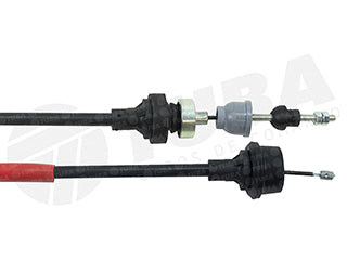 CABLES DE EMBRAGUE LIVIANOS PEUGEOT PARTNER / CITROEN BERLINGO 1.6 16V REGULACION MANUAL CON CONTRAPESO - LARGO 985 MM_