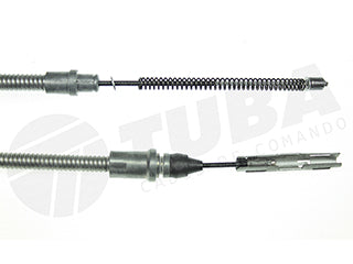 CABLES FRENO DE MANO LIVIANOS FORD ESCORT 1.8 89/.. FRENO TRASERO DERECHO - LARGO 1390 MM_