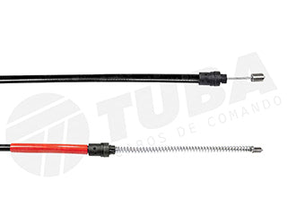 CABLES FRENO DE MANO LIVIANOS RENAULT CLIO II SEDAN - TRASEIRO ESQUERDO - COM ABS - FREIO A TAMBOR 98...CLIO II TRASEIRO ESQUERDO