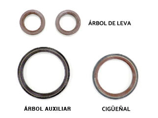 RETENES DE DISTRIBUCION KITS RENAULT 2.5 DCI G9U RETENES CIGUENAL ARBOLES DE LEVAS Y ARBOL AUXILIAR_