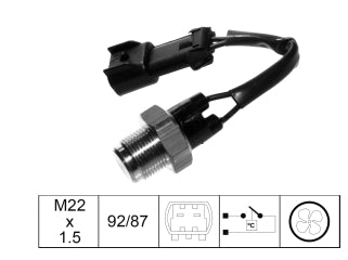 BULBOS TEMPERATURA ELECTROVENT DISCONTINUADO // LANCIA DELTA 1.6 86/92_