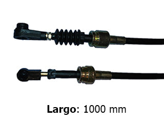 CABLES CAMBIOS - SELECTORA DE CAJA LIVIANOS FIAT IDEA 1.6 16V 10/..-1.8 8V 05/.. SELECCION - LARGO 1000 MM_