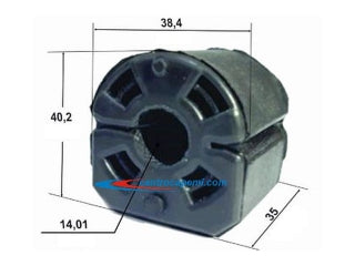 BUJES DE SUSPENSION LIVIANOS FIAT ARGO/CRONOS BUJE BARRA ESTABILIZADORA DELANTERA_