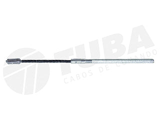 CABLES FRENO DE MANO LIVIANOS CHEVROLET SPIN 12/.. FRENO A CAMPANA - ENSAMBLE FRONTAL-PALANCA - LARGO 230 MM_