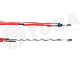 CABLES FRENO DE MANO LIVIANOS CHEVROLET S10/BLAZER 4X4 4.3 MPFI 97/.. FRENO TRASERO DERECHO - LARGO 2858 MM_