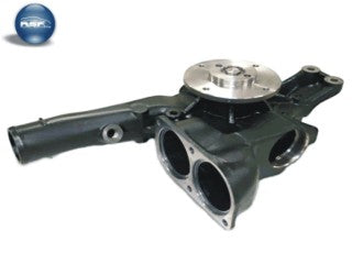 BOMBAS DE AGUA PESADOS MERCEDES BENZ 1115/712 ELECTRONICO CON DOS TERMOSTATOS - TURBINA 110 MM_
