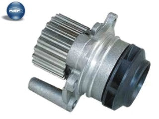 BOMBAS DE AGUA LIVIANOS VOLKSWAGEN GOLF/POLO/VENTO/SHARAN/TRANSPORTER/SEAT/AUDI  POLEA 19 DIENTES - TURBINA 8 ALABES 60 MM _