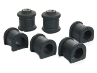 KIT BUJES SUSPENSION COMPLETO RENAULT TRAFIC KIT BUJES TREN DELANTERO PARA BARRA ESTABILIZADORA 22MM 14 PIEZAS_