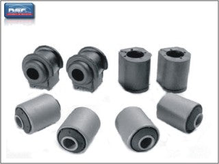 KIT BUJES SUSPENSION COMPLETO RENAULT 9/11 KIT DE BUJES TREN DELANTERO - 8 PIEZAS_